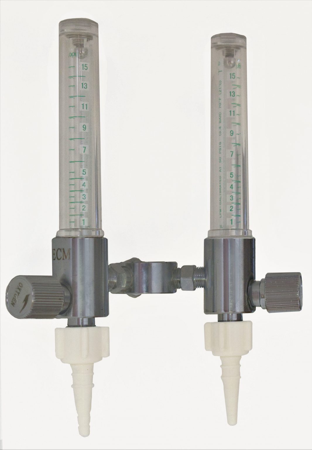 OXYGEN FLOWMETER, Single East Coast Medical